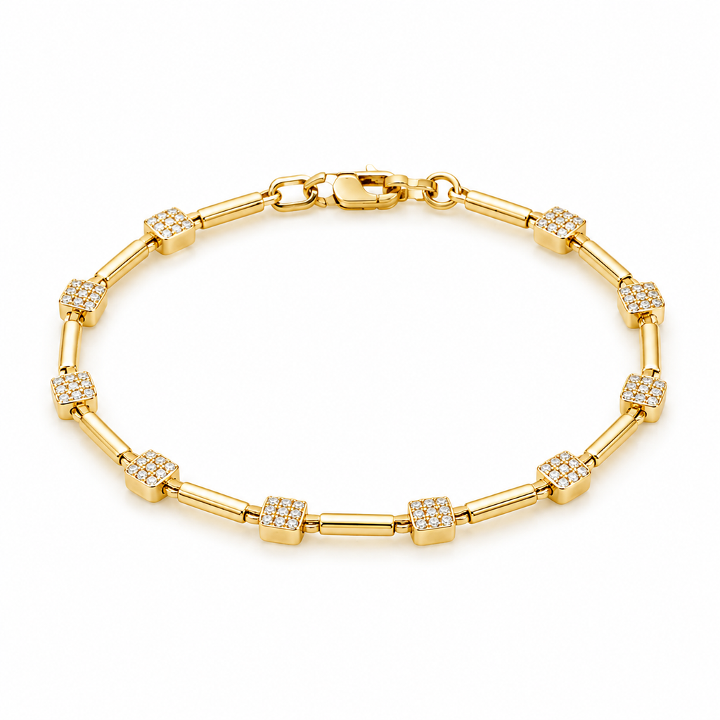Bracelet Éclat Carré
