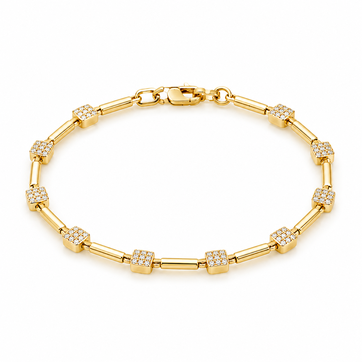 Bracelet Éclat Carré