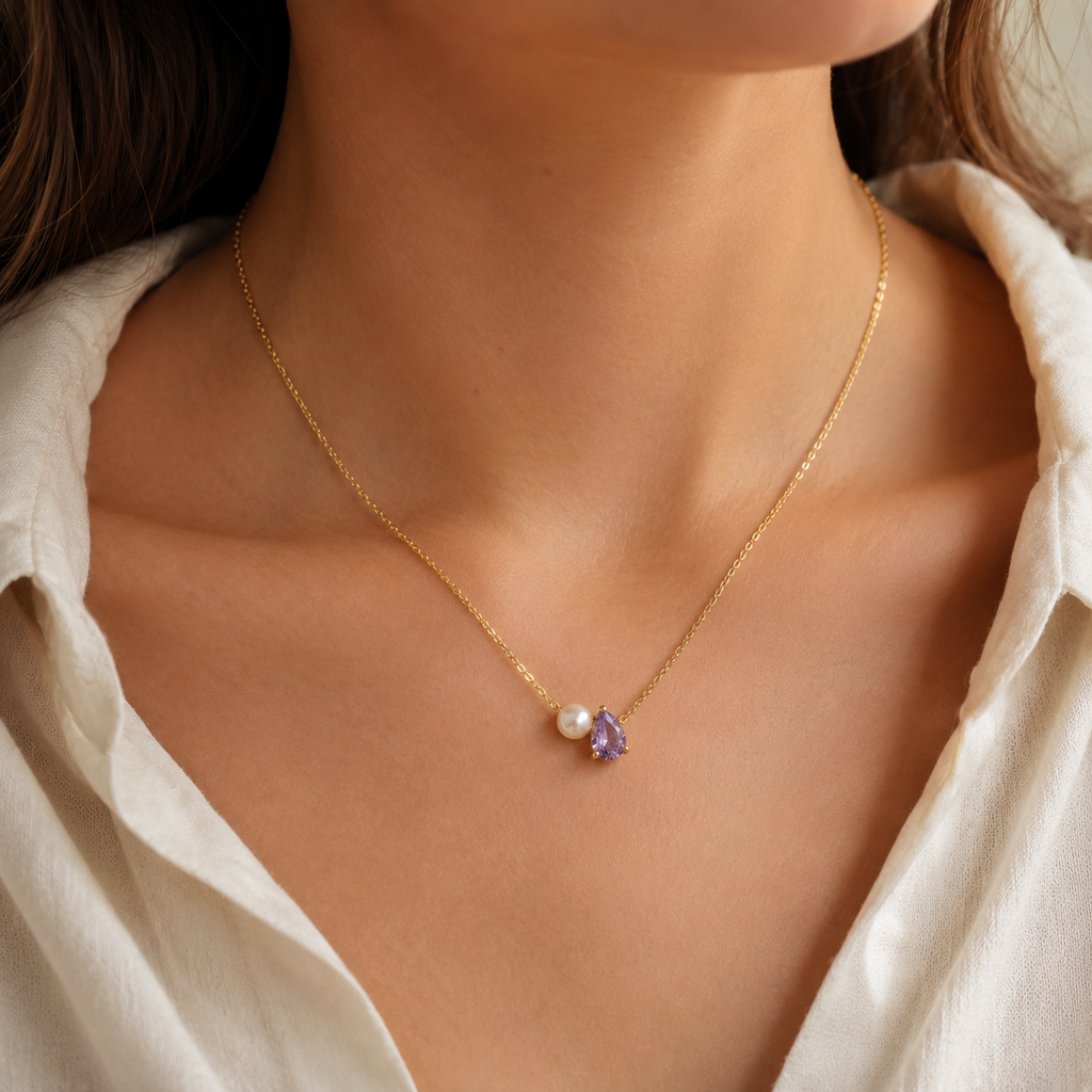 Collier Duo Précieux