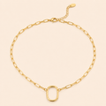 Collier Halo Doré