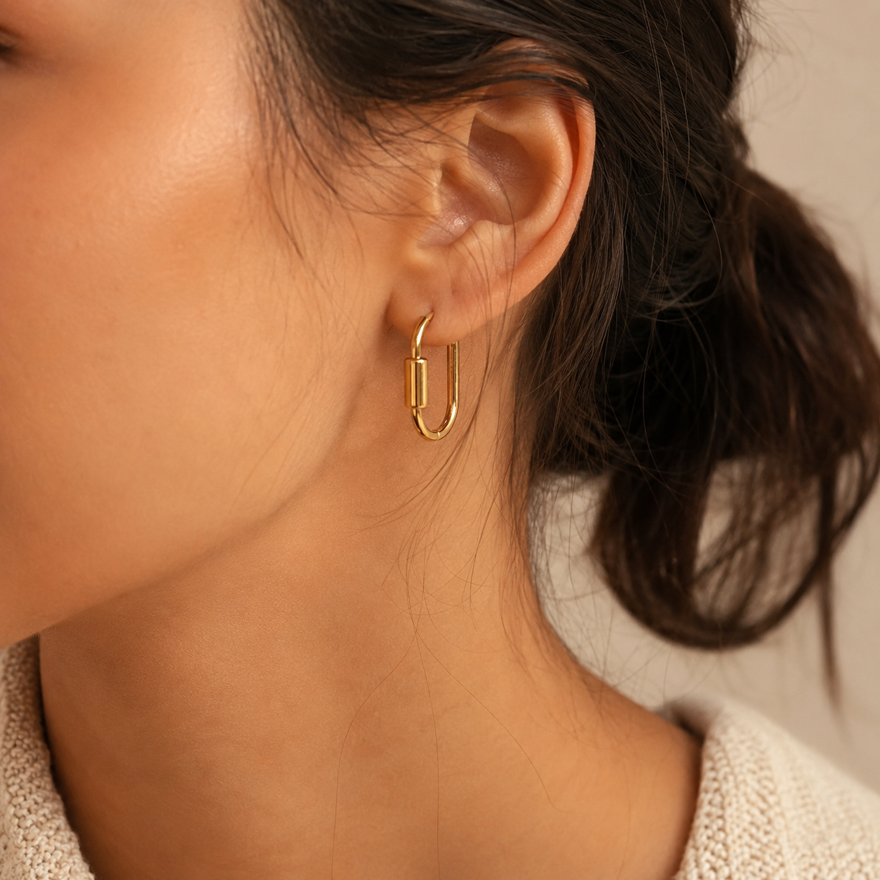 Boucles Créoles Éclat — Lueya